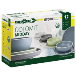 Campinggeschirr-Set Brunner Midday Dolomit Green C43 -Online Camping Angebote 12 teiliges geschirr set melamin brunner midday dolomit green campinggeschirrset teller schalen schuesseln 1000 2 26149