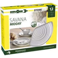 Campinggeschirr-Set Brunner Midday Savana C4P -Online Camping Angebote 12 teiliges melamingeschirr brunner midday savana campinggeschirr fuer 4 personen 1000 1 18866