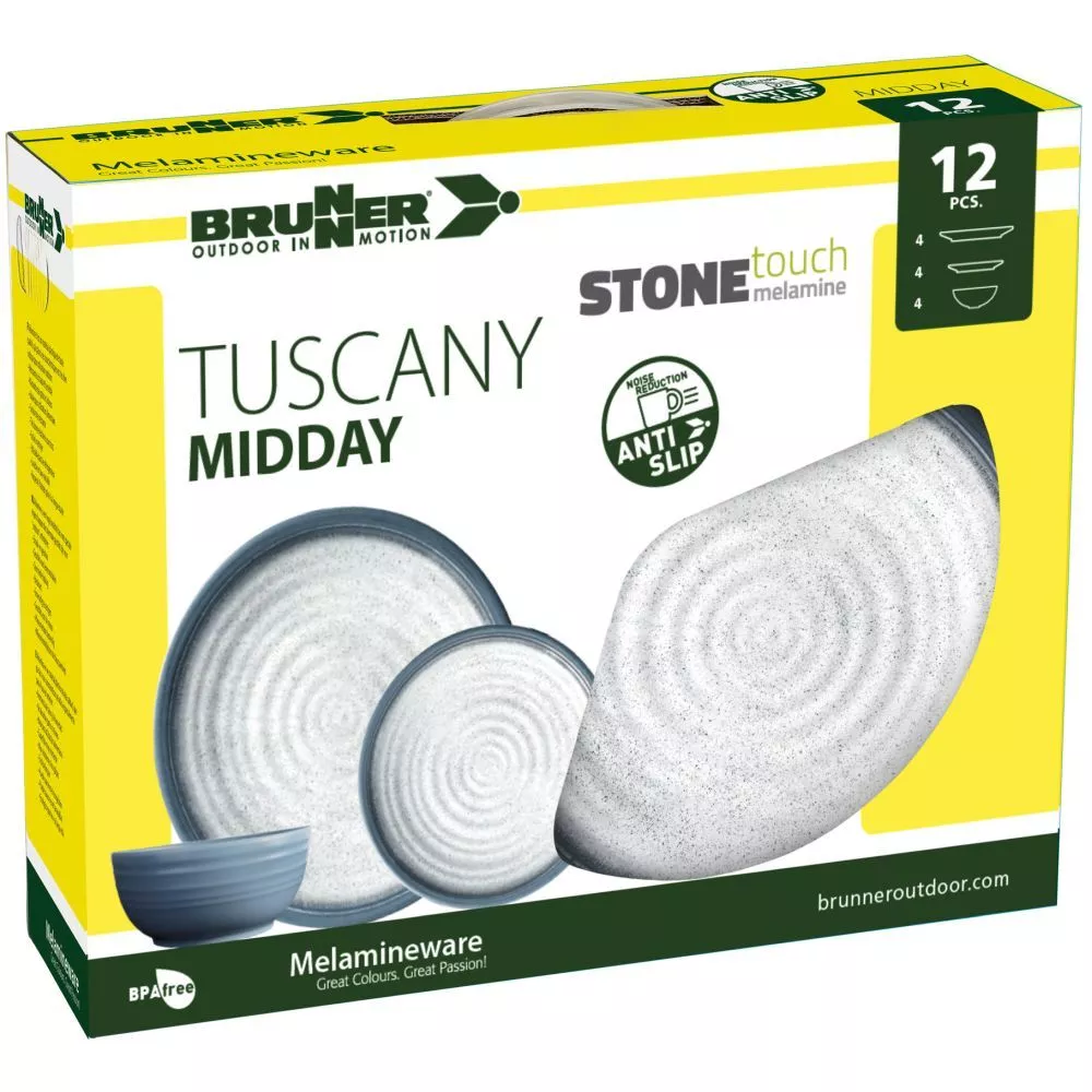 Campinggeschirr-Set Brunner Midday Tuscany C5T 4 Campinggeschirr-Set Brunner Midday Tuscany C5T – Bild 2
