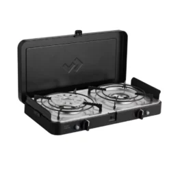 Campingkocher Cadac Dometic 2-Cook 3 Turbo Deluxe, 50 Mbar -Online Camping Angebote 2cook3 turbo deluxe camping gasgrill inklusive topfstaender kaffeekannenstaender windschutzblech schwarzer campingkocher cadac dometic 1000 2 26229