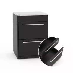 Weber Outdoorküche BBQ-Kitchen, 2er Set Für Genesis S-325S Ohne Seitenkocher -Online Camping Angebote 2fach schubladen modul bbq outdoor kitchen anbausystem weber gas grillkueche 1000 7 26353