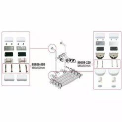 Fiamma Halterungskit Oben