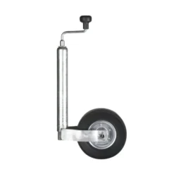 Stützrad AL-KO Deichsellaufrad, Vollgummi / Stahl