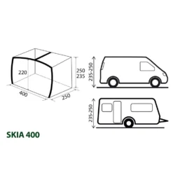 Kastenwagen-Sonnensegel Brunner Skia 400 Air-Tech Caravan-Sonnendach -Online Camping Angebote anschlusshoehe skizze brunner skia 400 air tech bussegel caravan luftsonnensegel aufblasbares sonnendach 1000 2 23587