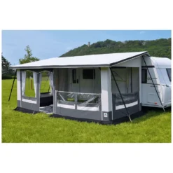 Freistehendes Dauerstandvorzelt Hahn Zelte Bern 2.0 | Tiefe 250 Cm -Online Camping Angebote balkoneffekt variabel abklappbare waende hahn wohnwagenvorzelt bern 2 0 dauerstandvorzelt freistehend 1000 3 26896