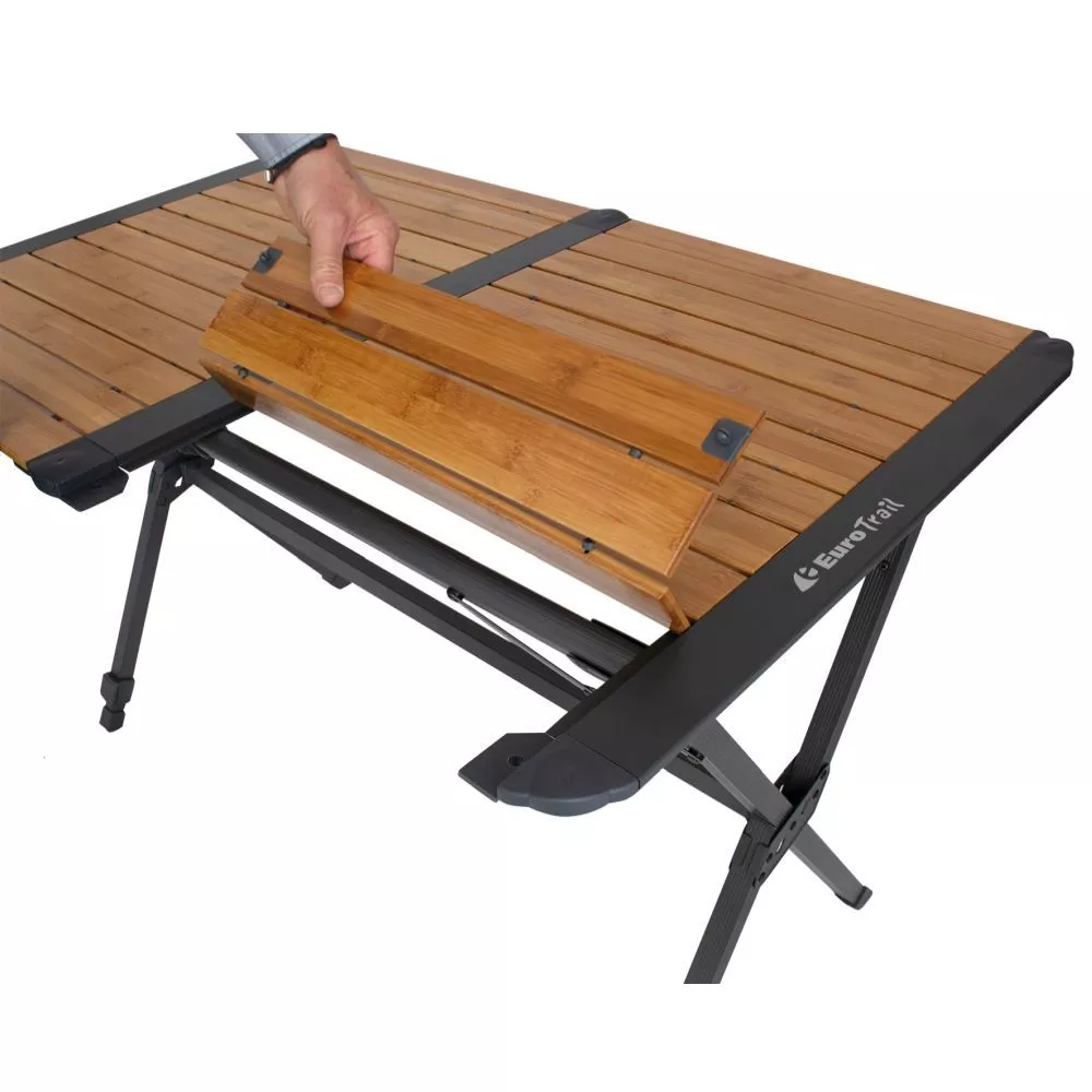 Campingtisch Eurotrail Chambery Bamboo M 7 Campingtisch Eurotrail Chambery Bamboo M – Bild 5