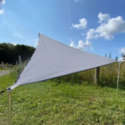 Camping-Sonnensegel Bent TC Zip Canvas Scandinavian, Design: Drizzle