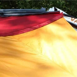 Camping-Sonnensegel Bent TC-Zip Protect Canvas, Design: Barbados Cherry -Online Camping Angebote bent sonnensegel canvas mehrere segel miteinander verbinden sonnenschut z uv faktor 60 1000 4 28564