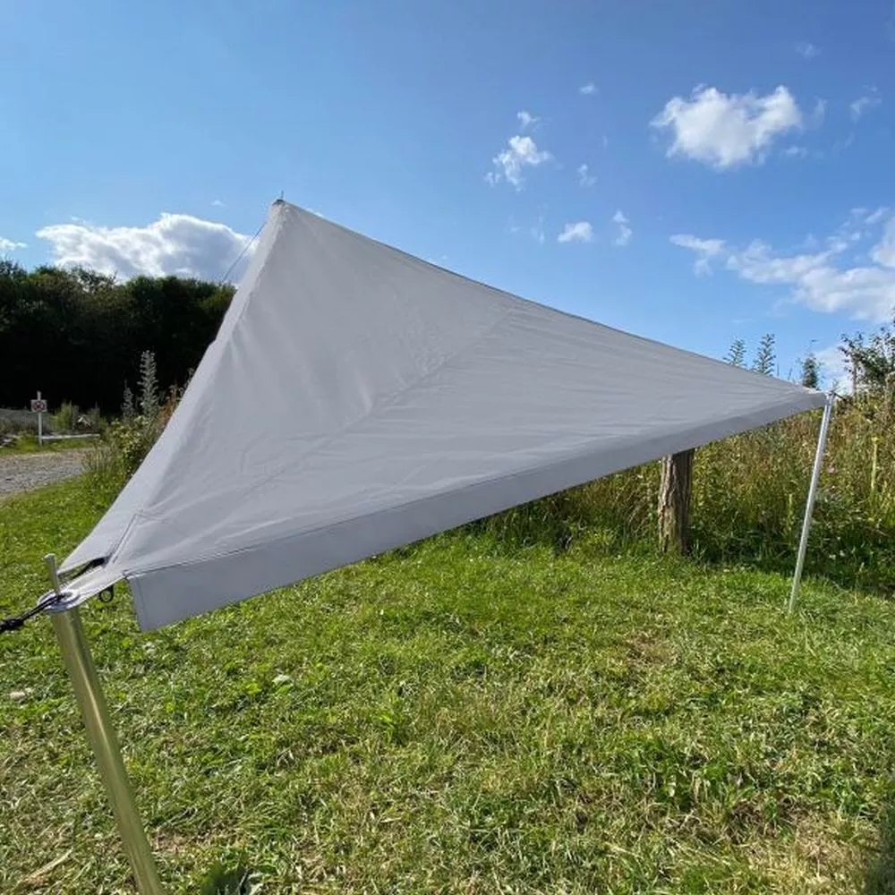 Camping-Sonnensegel Bent TC-Zip Protect Canvas, Design: Drizzle 3 Camping-Sonnensegel Bent TC-Zip Protect Canvas, Design: Drizzle