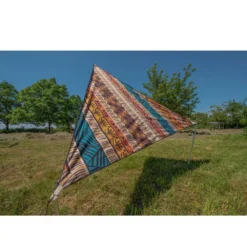 Camping-Sonnensegel Bent TC-Zip-Canvas Single, Afrika Druck -Online Camping Angebote bent tc zip canvas single afrika druck sonnensegel 1000 2 24376