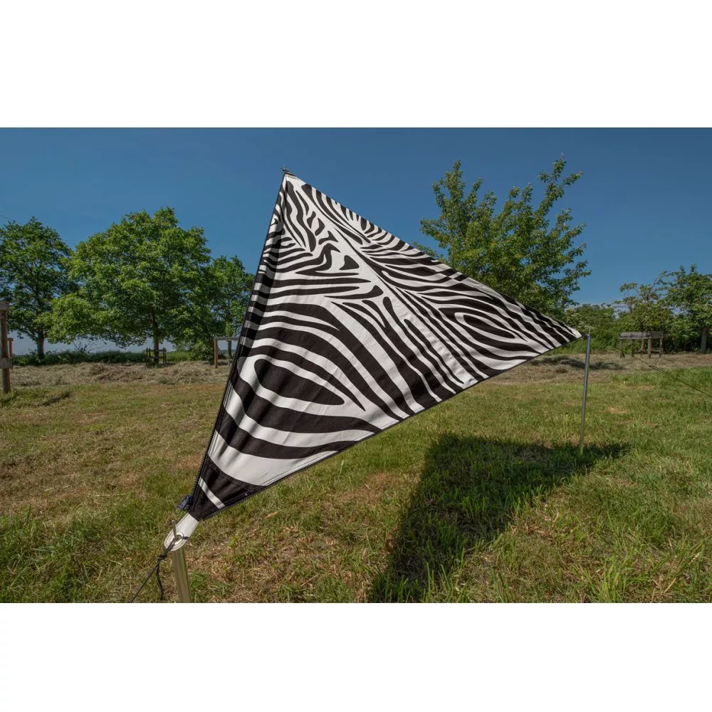 Verbindbares Tarp Bent TC-Zip-Canvas Single, Zebra Druck 5 Verbindbares Tarp Bent TC-Zip-Canvas Single, Zebra Druck – Bild 3