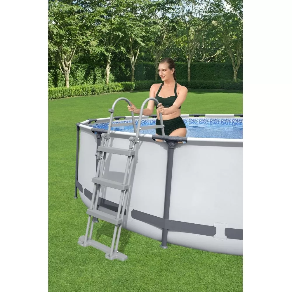 Einstiegsleiter Bestway Flowclear Sicherheitsleiter 8 Einstiegsleiter Bestway Flowclear Sicherheitsleiter – Bild 7
