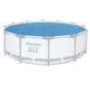 Poolabdeckung Bestway Flowclear Solar-Abdeckplane Ø 356 Cm