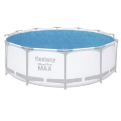 Poolabdeckung Bestway Flowclear Solar-Abdeckplane Ø 356 Cm