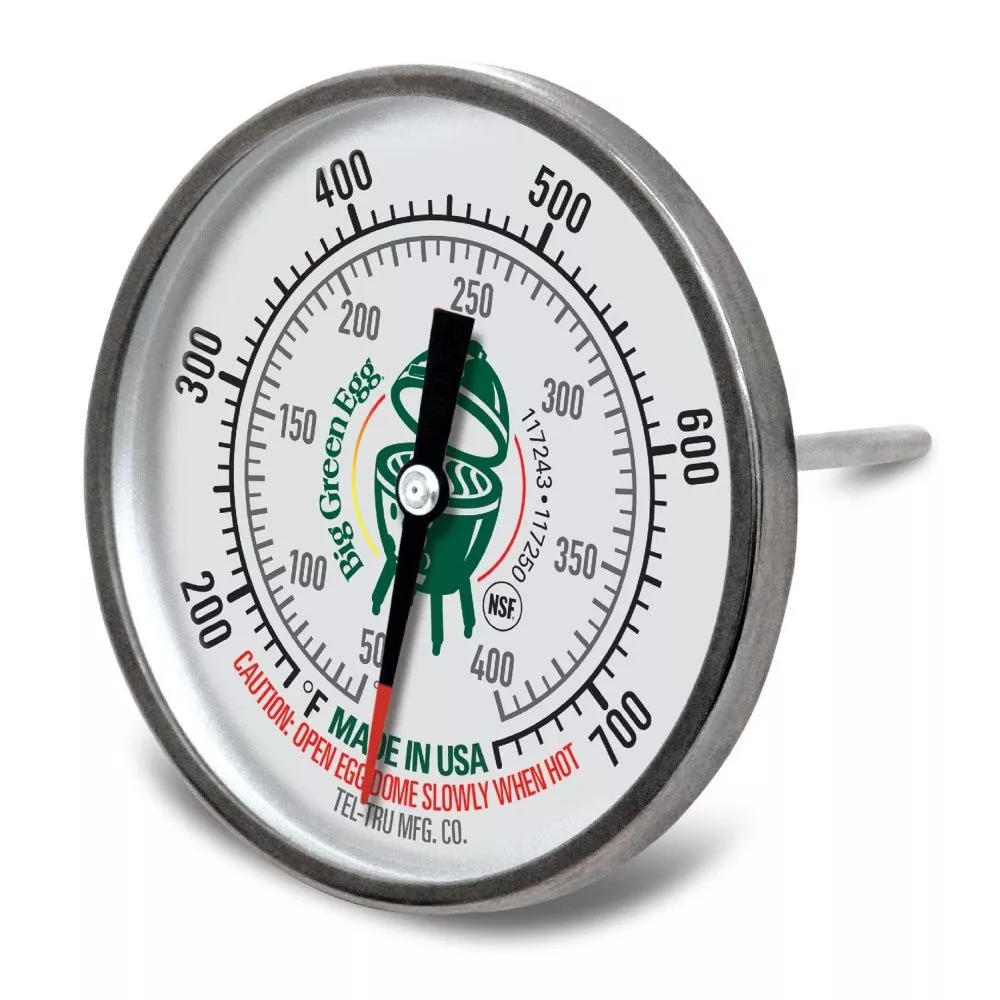 Big Green Egg Deckelthermometer Tel-Tru Für 2XL, XLarge, Large 3 Big Green Egg Deckelthermometer Tel-Tru Für 2XL, XLarge, Large