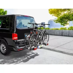 Fahrradträger Eufab ProBC2+ -Online Camping Angebote bis zu drei fahrraeder transportieren eufab probc2plus velotraeger schwarz silber ideal fuer ebikes montage auf anhaengerkupplung 1000 8 26963