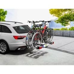 Fahrradträger Eufab ProBC3 -Online Camping Angebote bis zu vier fahrraeder transportieren eufab pro bc3 velotraeger schwarz silber ideal fuer ebikes montage auf anhaengerkupplung 1000 5 26964