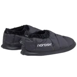Daunenschuhe Nordisk Mos Down Slippers M (38-40), Black -Online Camping Angebote black mos down slippers mit ultraweichem innenfutter widerstandfaehiges material blaue huettenschuhe nordisk logo 1000 2 26834