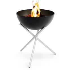 Höfats Feuerschale Bowl 57 Mit Dreibein -Online Camping Angebote bowl 57 feuerkorb hoefats edelstahl dreibein garten feuer 1000 3 22383