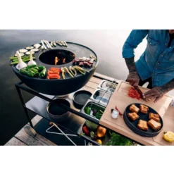 FIRE KITCHEN Mit BOWL 57 Plancha-Grillset Tief 11 FIRE KITCHEN Mit BOWL 57 Plancha-Grillset Tief -Online Camping Angebote bowl57 plancha grillset tief hoefats fire kitchen outdoor kueche mobil grillen auf drei ebenen 1000 3 26345