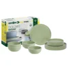 Campinggeschirr-Set Brunner Midday Dolomit Green C43 -Online Camping Angebote brunner midday c43 dolomit green melamin geschirrset teller schalen schuesseln camping geschirr 1000 0 26149