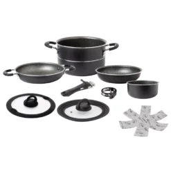 Camping-Kochgeschirr-Set Brunner Pirate NG 7+1 Ø 22