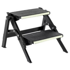 Trittstufe Für Wohnwagen Und Wohnmobil Brunner Ruckstep Black Fluo