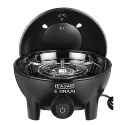 Tragbarer Elektrogrill Cadac Dometic E-Braai 40, Black -Online Camping Angebote cadac dometic elektrischer trischgrill e braai 40 schwarz topfstaender 1000 3 23917