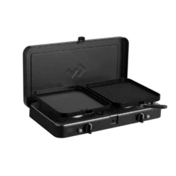 Campingkocher Cadac Dometic 2-Cook 3 Turbo Deluxe, 50 Mbar -Online Camping Angebote camping gasgrill cadac dometic 2 cook 3 turbo deluxe inklusive flache und gerippte grillplatte abnehmbarer griff 1000 6 26229