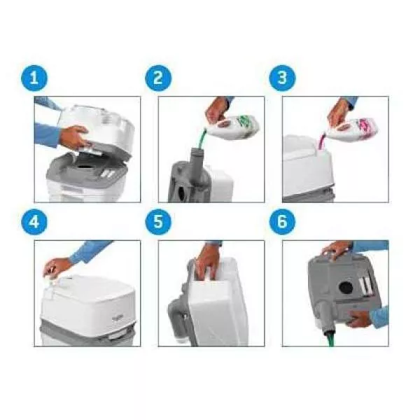 Camping-WC Thetford Porta Potti 165 4 Camping-WC Thetford Porta Potti 165 – Bild 2