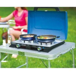 Campingkocher Mit Grillrosten Campingaz 400 SG -Online Camping Angebote campingaz gaskocher tischkocher 400 sg 50mbar 1000 3 17049