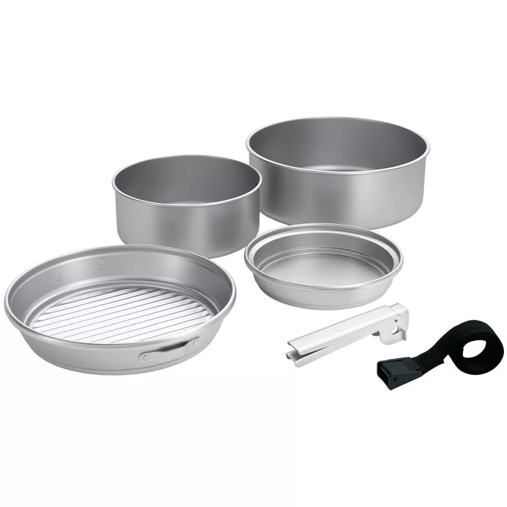 Campingaz Trekking-Geschirrset Aluminium, 5-teilig 3 Campingaz Trekking-Geschirrset Aluminium, 5-teilig