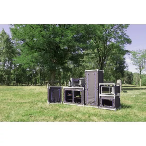 Campingschrank Westfield ModuCamp Hochschrank, Anthrazit 5 Campingschrank Westfield ModuCamp Hochschrank, Anthrazit – Bild 3