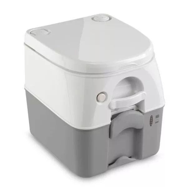 Campingtoilette Dometic 976, Weiss/grau 4 Campingtoilette Dometic 976, Weiss/grau – Bild 2
