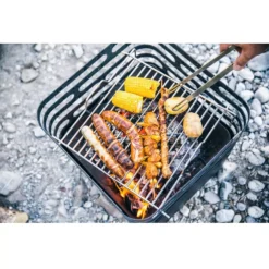 Höfats Feuerkorb Cube, Rostig -Online Camping Angebote cube feuer korb hoefats campinggrill grills feuerstelle sitzhocker 1000 5 22340