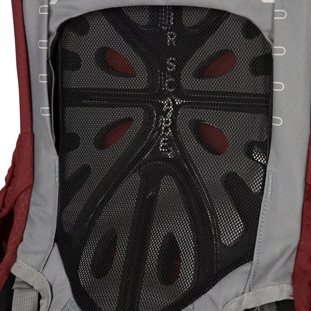 Trekkingrucksack Osprey Ariel 55 WXS/S, Claret Red 9 Trekkingrucksack Osprey Ariel 55 WXS/S, Claret Red – Bild 7