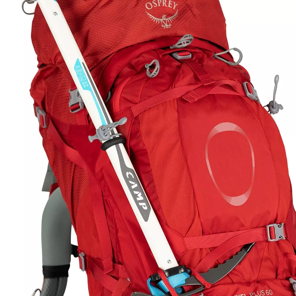 Trekkingrucksack Osprey Ariel 55 WXS/S, Claret Red 7 Trekkingrucksack Osprey Ariel 55 WXS/S, Claret Red – Bild 5
