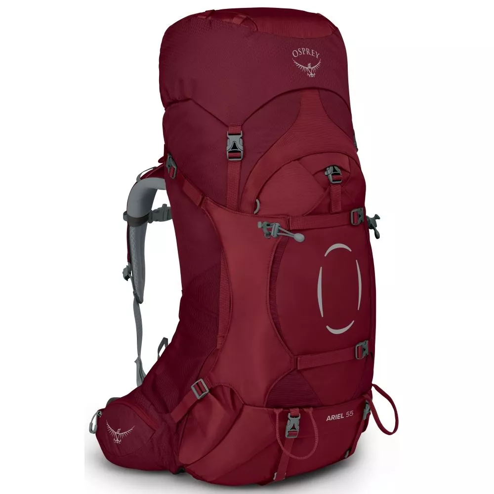 Trekkingrucksack Osprey Ariel 55 WXS/S, Claret Red 3 Trekkingrucksack Osprey Ariel 55 WXS/S, Claret Red