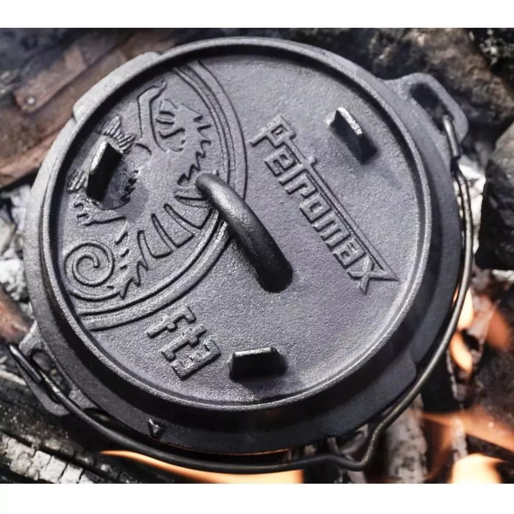 Dutch Oven Petromax Ft3-t, Gusseisentopf, Planer Boden, Ø 16 Cm 5 Dutch Oven Petromax Ft3-t, Gusseisentopf, Planer Boden, Ø 16 Cm – Bild 3