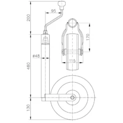 Deichsellaufrad Winterhoff Mit Stützlastanzeige ST 48-CW-260 LB, Luftbereifung / Stahl 7 Deichsellaufrad Winterhoff Mit Stützlastanzeige ST 48-CW-260 LB, Luftbereifung / Stahl -Online Camping Angebote deichselrad wohnwagen winterhoff mit stuetzlastanzeige fahrzeugzubehoer wohnwagen 1000 2 6824