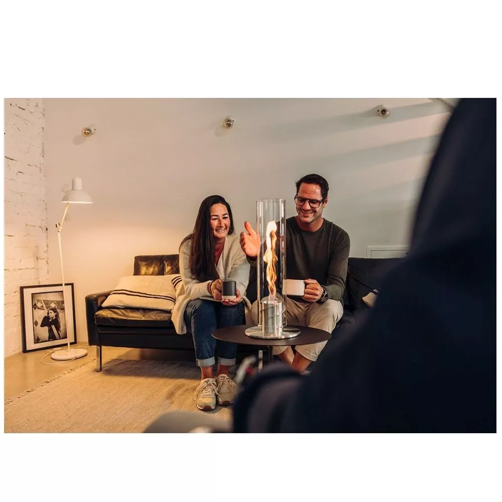 Höfats SPIN 1200 Tischfeuer, Silber 9 Höfats SPIN 1200 Tischfeuer, Silber – Bild 7