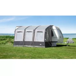 Aufblasbares Vorzelt DWT Speed Air, Grösse 2 -Online Camping Angebote dwt wohnwagen vorzelt speed air groesse 2 mit geschlossenen fensterklappen 1000 2 16174
