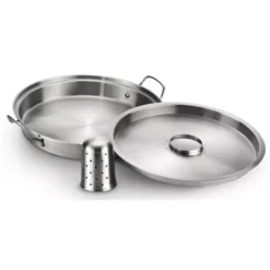 Napoleon Premium Edelstahl Hähnchen-Halterung -Online Camping Angebote edelstahl haehnchen halterung napoleon 3teilig spuelmaschinenfest 1000 2 24554