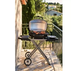 Mobiler Elektrogrill Napoleon Electric TravelQ PRO285EX Mit Klappbaren Wagen -Online Camping Angebote elektrogrill napoleon travelq pro285ex grillwagen outdoor grill abnehmbare seitentische 1000 8 27759