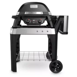 Elektrogrill Weber Pulse 2000 Mit Rollwagen | Ausstellungsstück -Online Camping Angebote elektrogrill weber grills pulse 2000 mit rollwagen und abgeklappter seitenablage 1000 2 27738