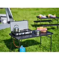Campingkocher Campingaz Camping Kitchen 2 Multi Cook -Online Camping Angebote emaillierte topftraeger rundum windschutz einfache reinigung aluminiumgrillplatte kochvergnuegen mit grillspass 1000 4 26324