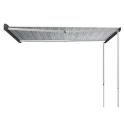 Wandmarkise Fiamma F43van 300, Tuch: Royal Grey, Gehäuse: Schwarz -Online Camping Angebote f43 van wandmarkise mit magnetkurbel fuer campingbus fiamma kurbelmarkise sonnenstore 1000 2 26709