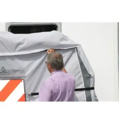 Veloschutzhülle, Fahrradhülle Hindermann Concept Zwoo Für 2 E-Bikes -Online Camping Angebote fahrradschutzhuelle hindermann concept zwoo anleitung 4 6 11203