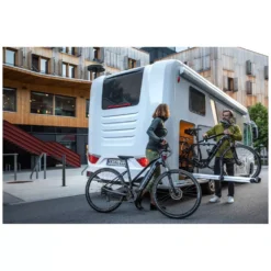 Garagenträger Thule VeloSlide Short Für Wohnmobile / Vans -Online Camping Angebote fahrraeder velos aufladen thule veloslide garagentraeger wohnmobil 1000 10 26348