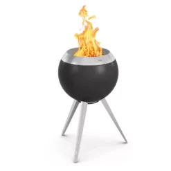 Feuerkorb Höfats Feuerschale MOON 45 Mit Hohem Fuss -Online Camping Angebote feuerkorb moon 45 betrieb mit scheitholz oder pellets moeglich hoefats feuerschale mit hohem edelstahlfuss 1000 1 26237